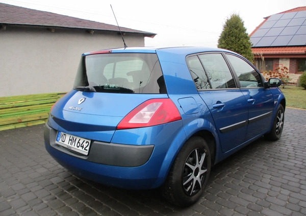 Renault Megane cena 7900 przebieg: 90603, rok produkcji 2003 z Sierpc małe 106